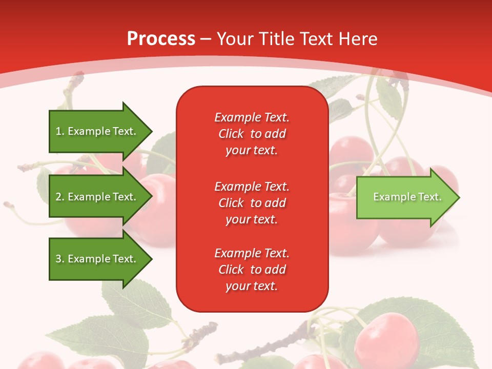 Fruit Branch Harvest PowerPoint Template