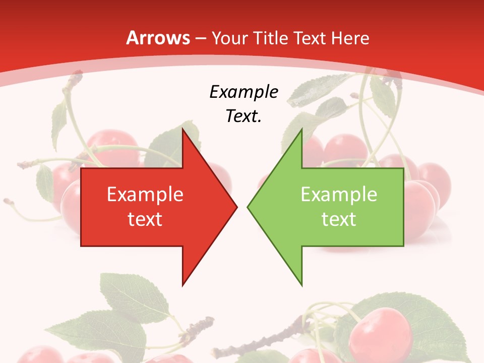 Fruit Branch Harvest PowerPoint Template