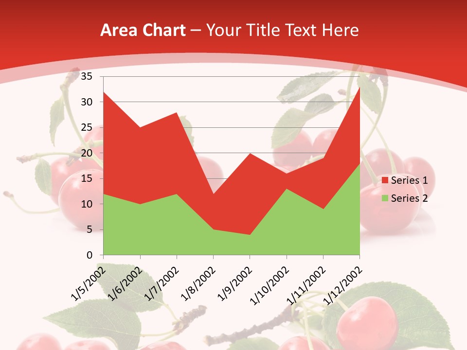 Fruit Branch Harvest PowerPoint Template
