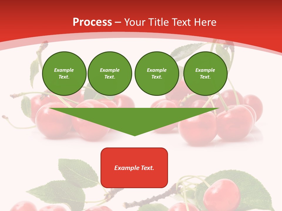 Fruit Branch Harvest PowerPoint Template