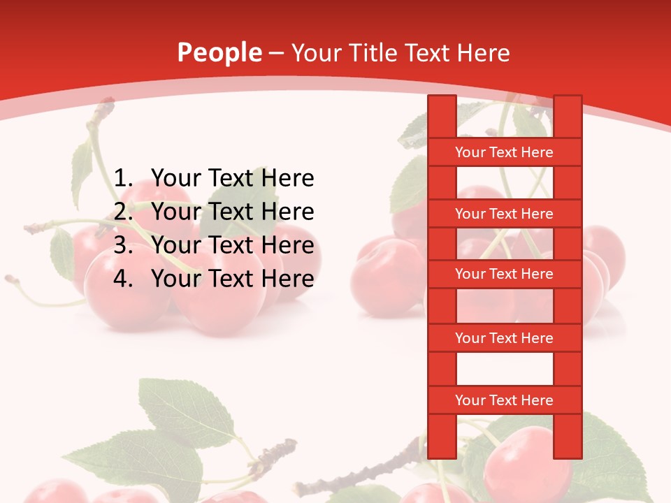 Fruit Branch Harvest PowerPoint Template