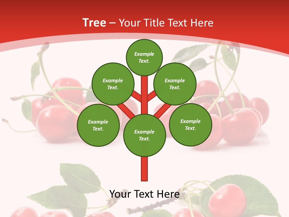 Fruit Branch Harvest PowerPoint Template