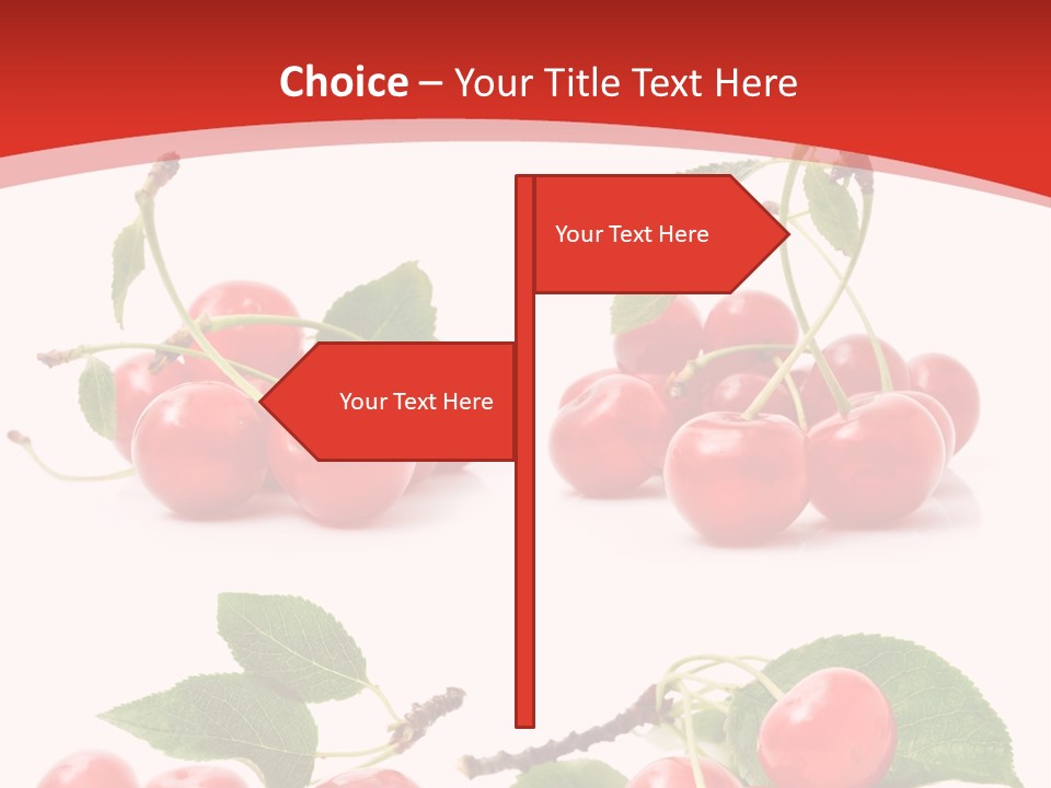 Fruit Branch Harvest PowerPoint Template