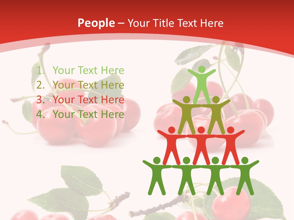 Fruit Branch Harvest PowerPoint Template