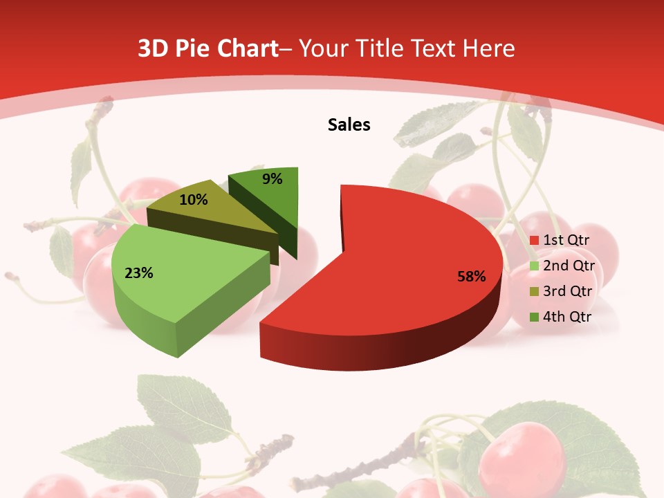 Fruit Branch Harvest PowerPoint Template