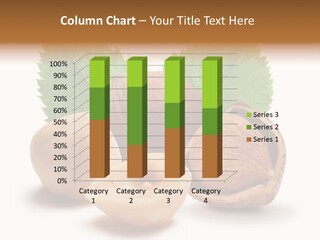 Skin Hazelnut Nuts PowerPoint Template