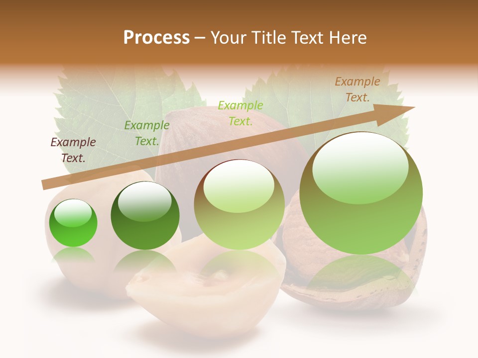 Skin Hazelnut Nuts PowerPoint Template
