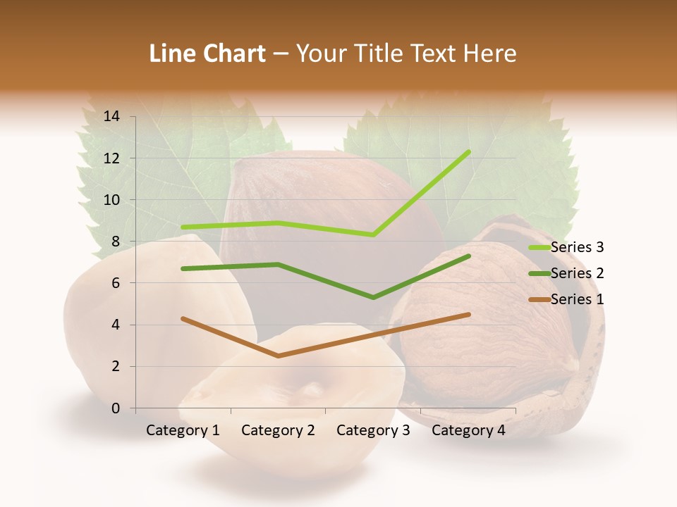 Skin Hazelnut Nuts PowerPoint Template