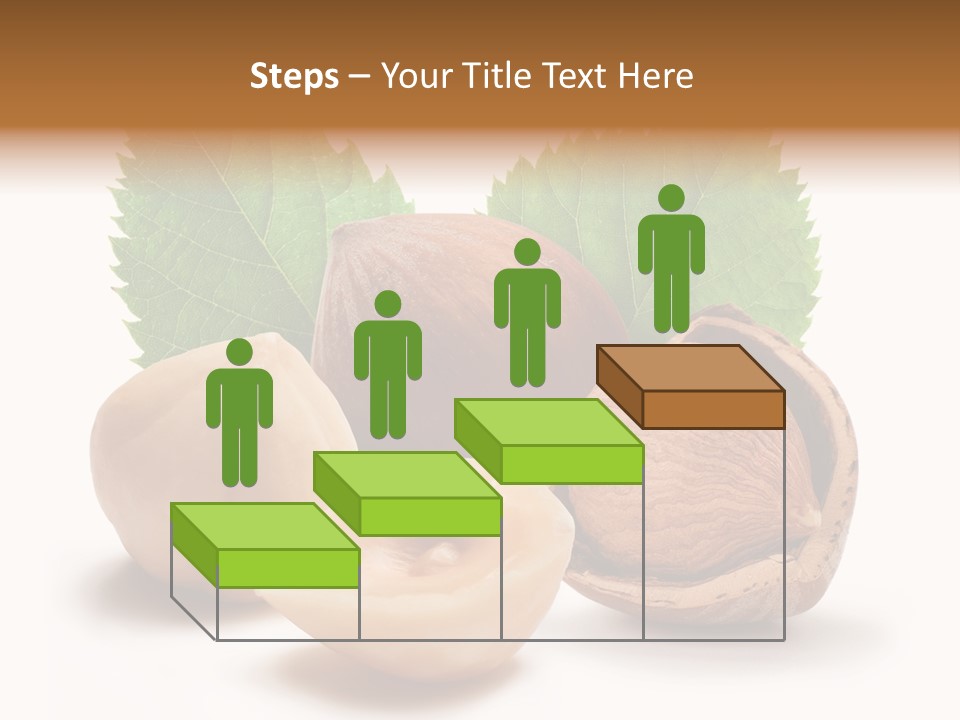 Skin Hazelnut Nuts PowerPoint Template