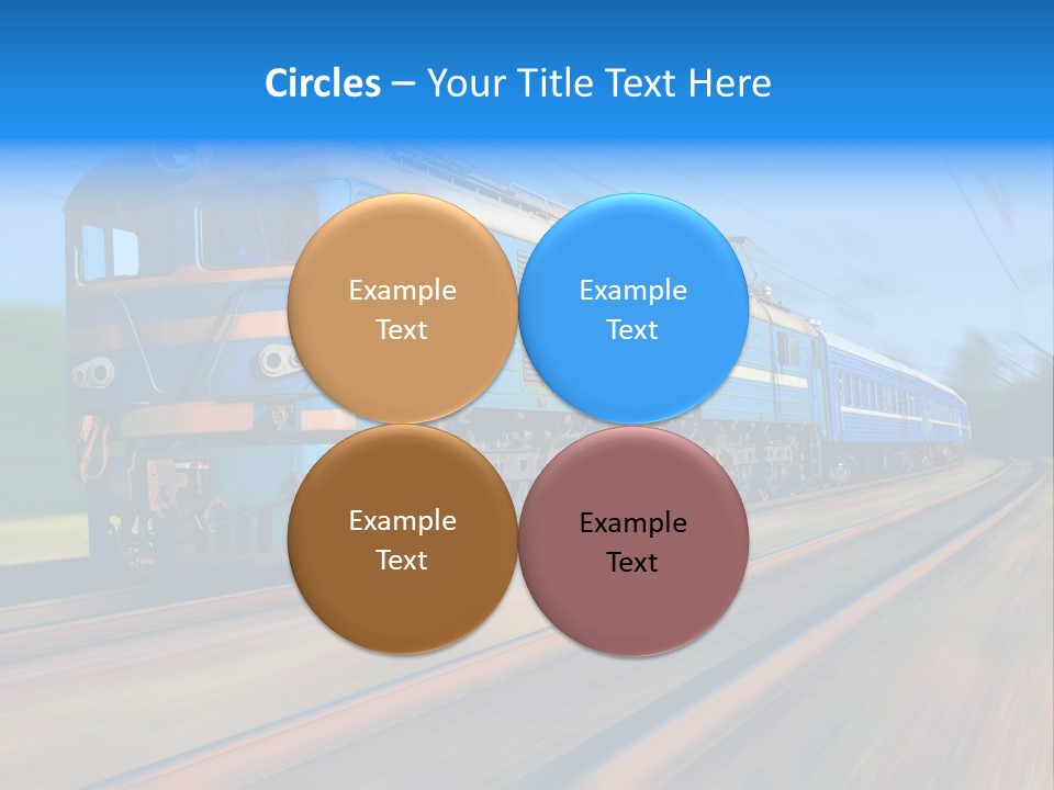 Tourism Railroad Motion PowerPoint Template