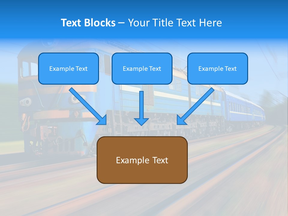 Tourism Railroad Motion PowerPoint Template