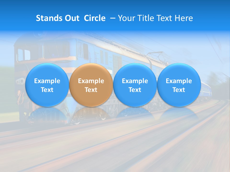 Tourism Railroad Motion PowerPoint Template