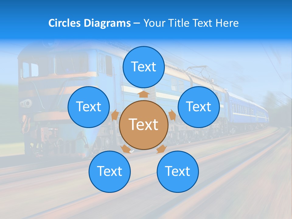 Tourism Railroad Motion PowerPoint Template