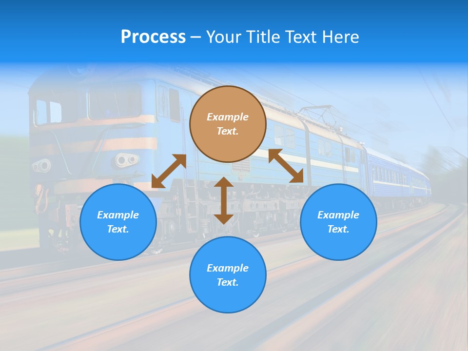 Tourism Railroad Motion PowerPoint Template