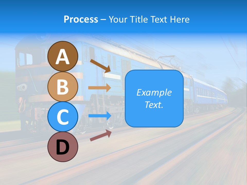 Tourism Railroad Motion PowerPoint Template