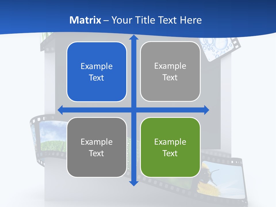 Empty Tape Film PowerPoint Template