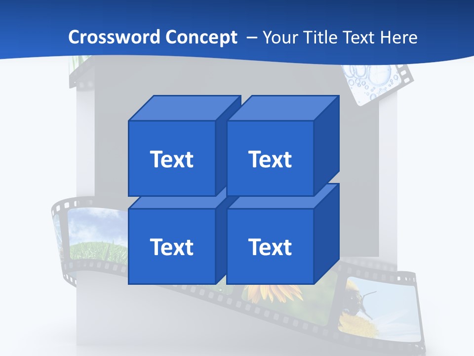 Empty Tape Film PowerPoint Template