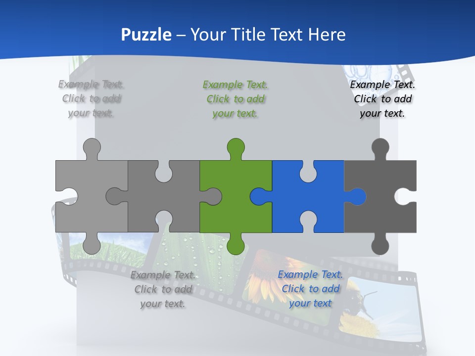 Empty Tape Film PowerPoint Template