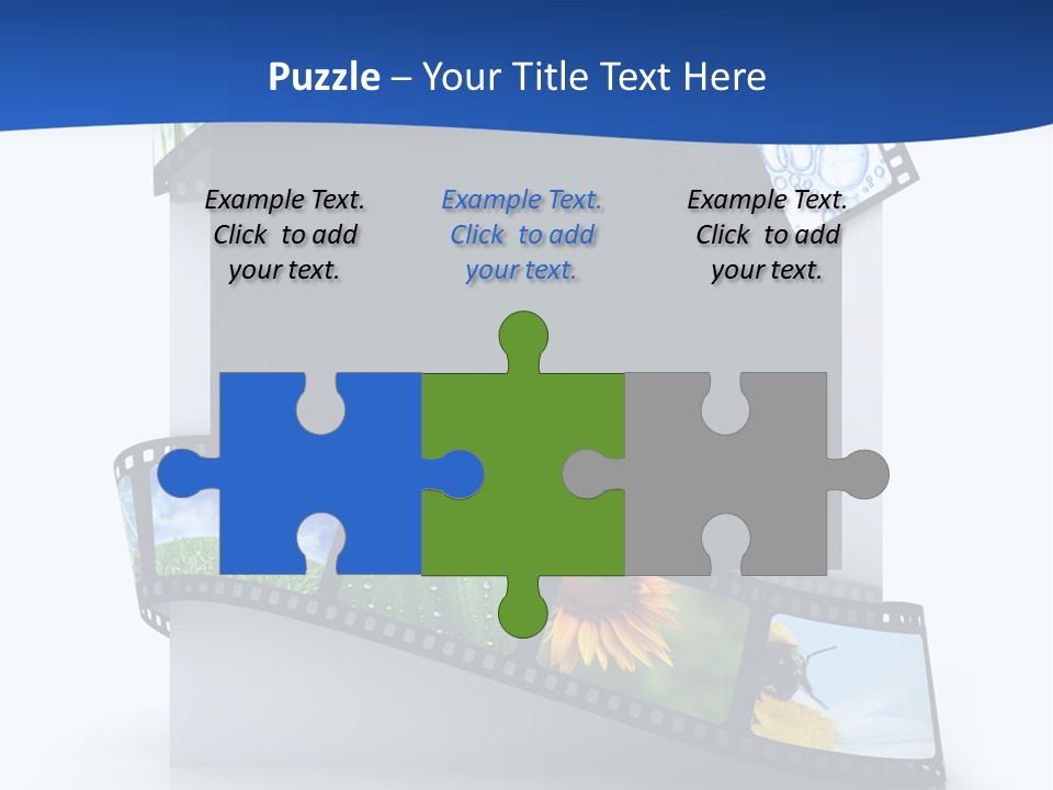 Empty Tape Film PowerPoint Template