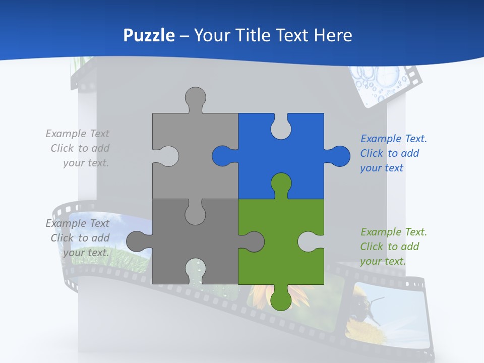 Empty Tape Film PowerPoint Template