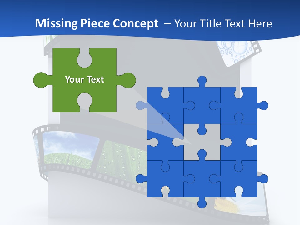 Empty Tape Film PowerPoint Template