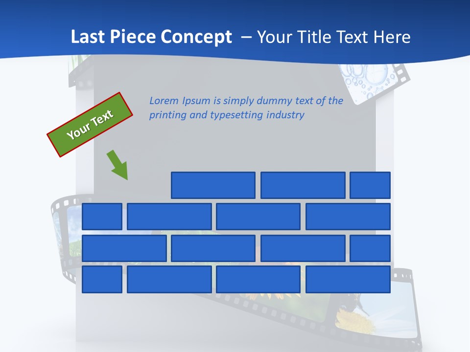 Empty Tape Film PowerPoint Template