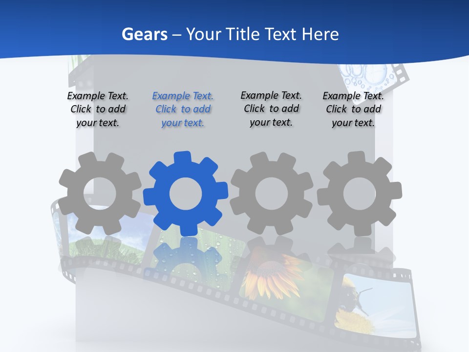 Empty Tape Film PowerPoint Template