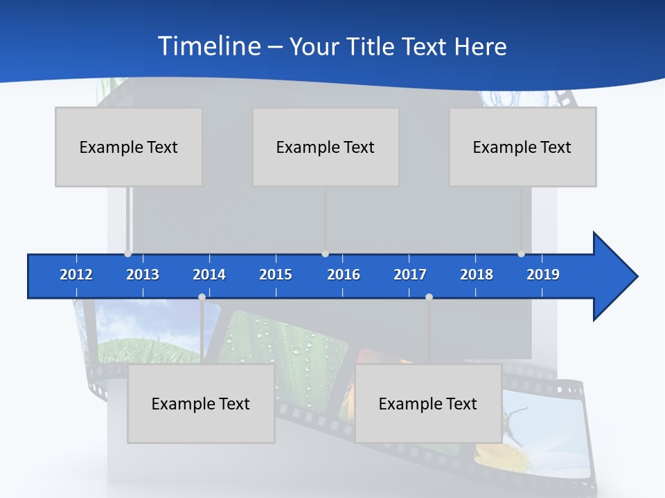 Empty Tape Film PowerPoint Template