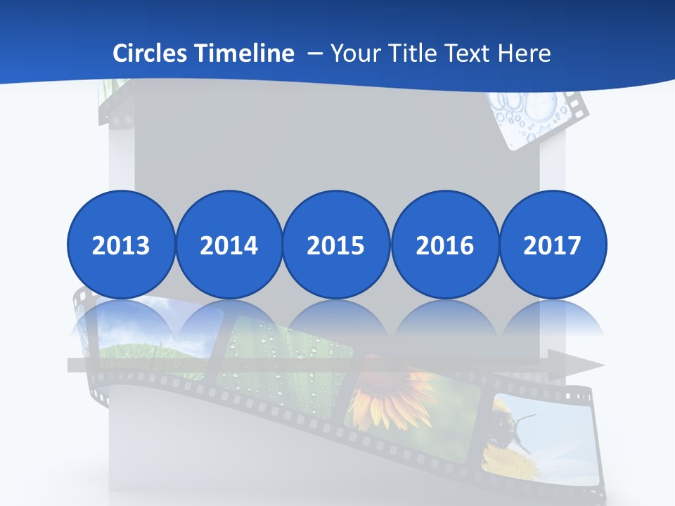 Empty Tape Film PowerPoint Template