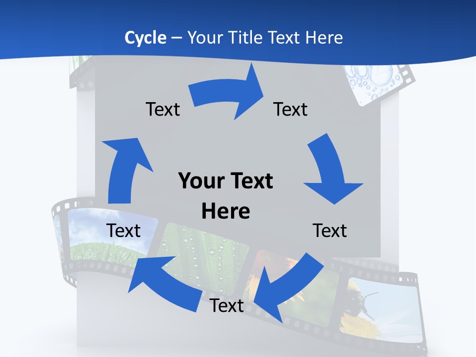 Empty Tape Film PowerPoint Template