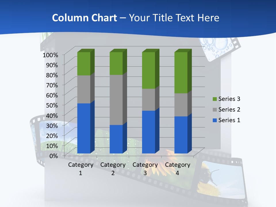 Empty Tape Film PowerPoint Template