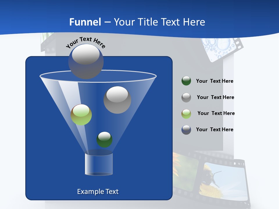 Empty Tape Film PowerPoint Template