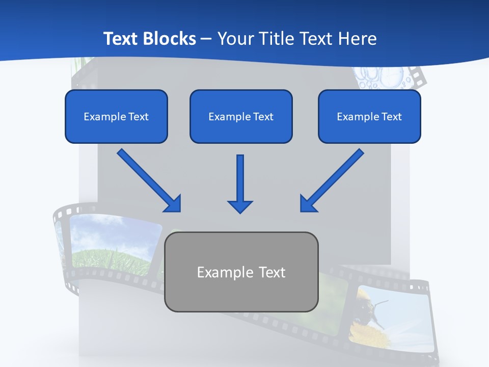 Empty Tape Film PowerPoint Template