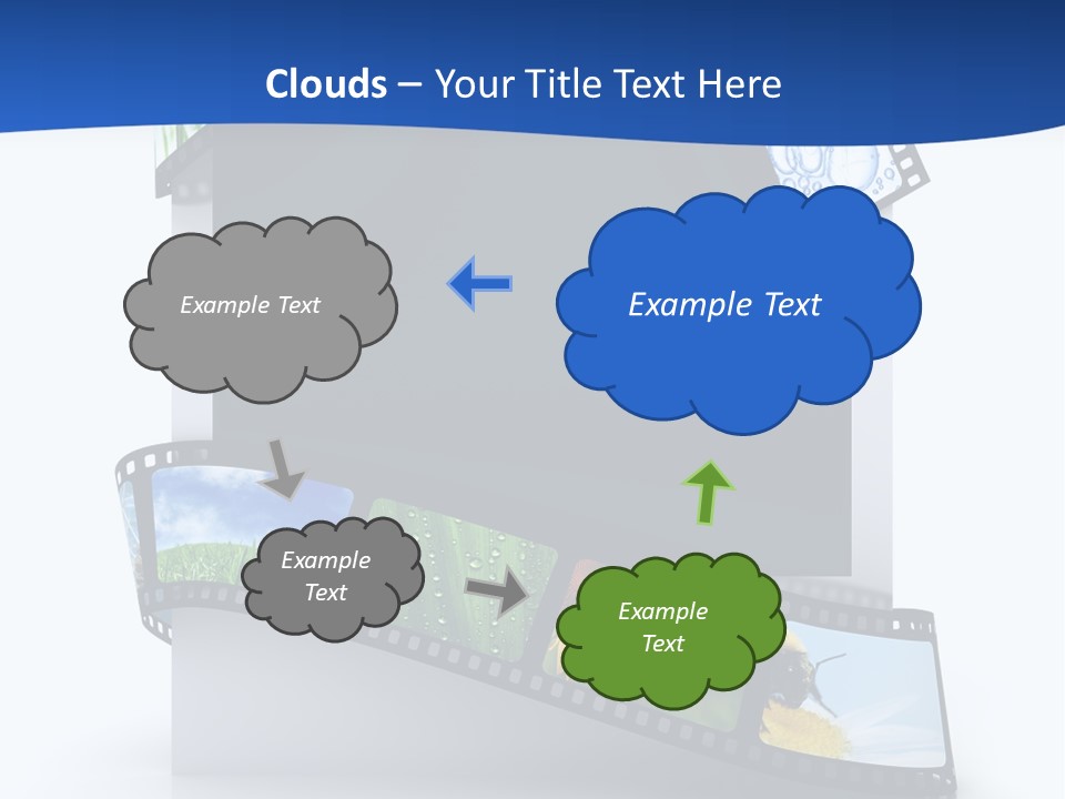 Empty Tape Film PowerPoint Template