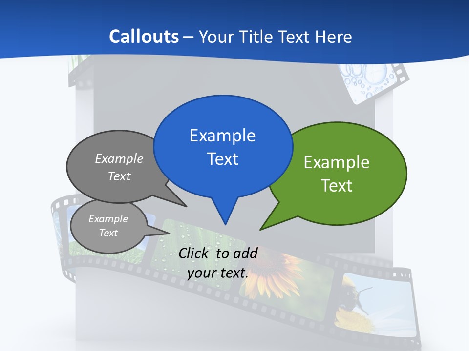 Empty Tape Film PowerPoint Template