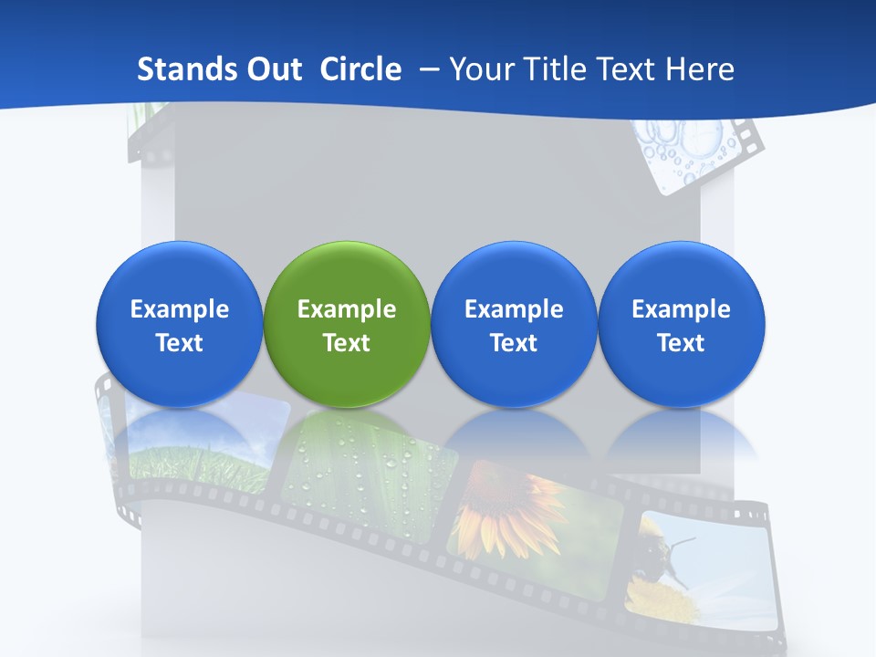 Empty Tape Film PowerPoint Template