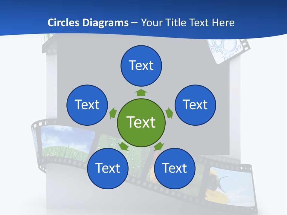 Empty Tape Film PowerPoint Template