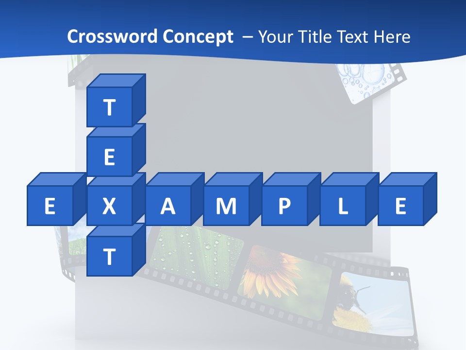 Empty Tape Film PowerPoint Template