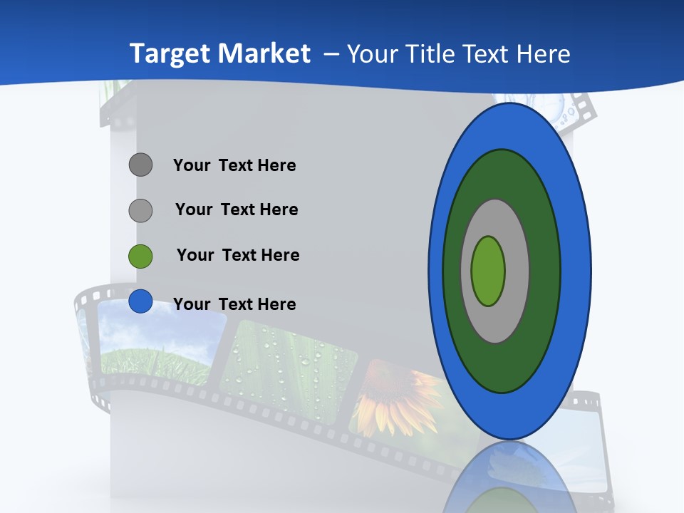 Empty Tape Film PowerPoint Template