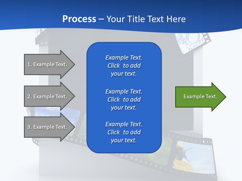 Empty Tape Film PowerPoint Template
