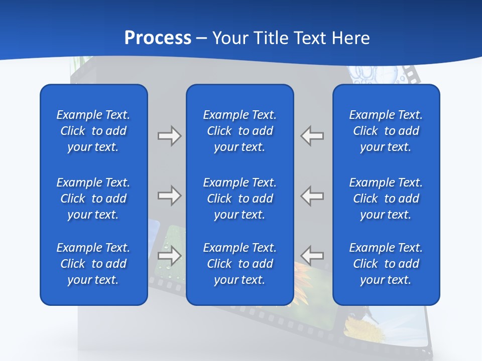 Empty Tape Film PowerPoint Template