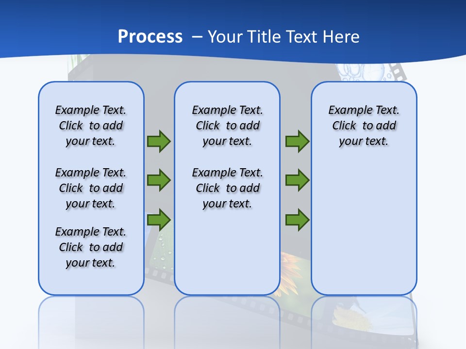 Empty Tape Film PowerPoint Template
