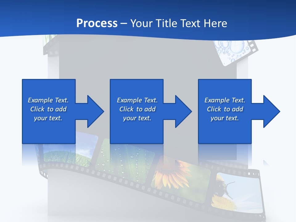 Empty Tape Film PowerPoint Template