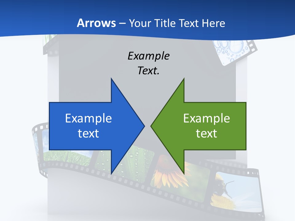 Empty Tape Film PowerPoint Template