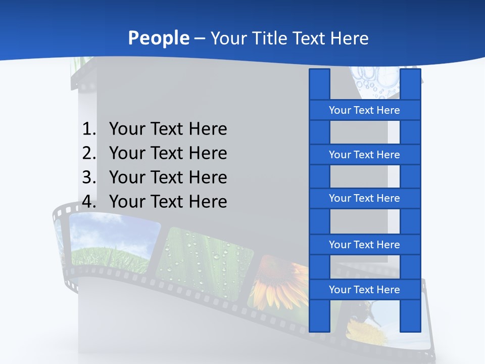 Empty Tape Film PowerPoint Template