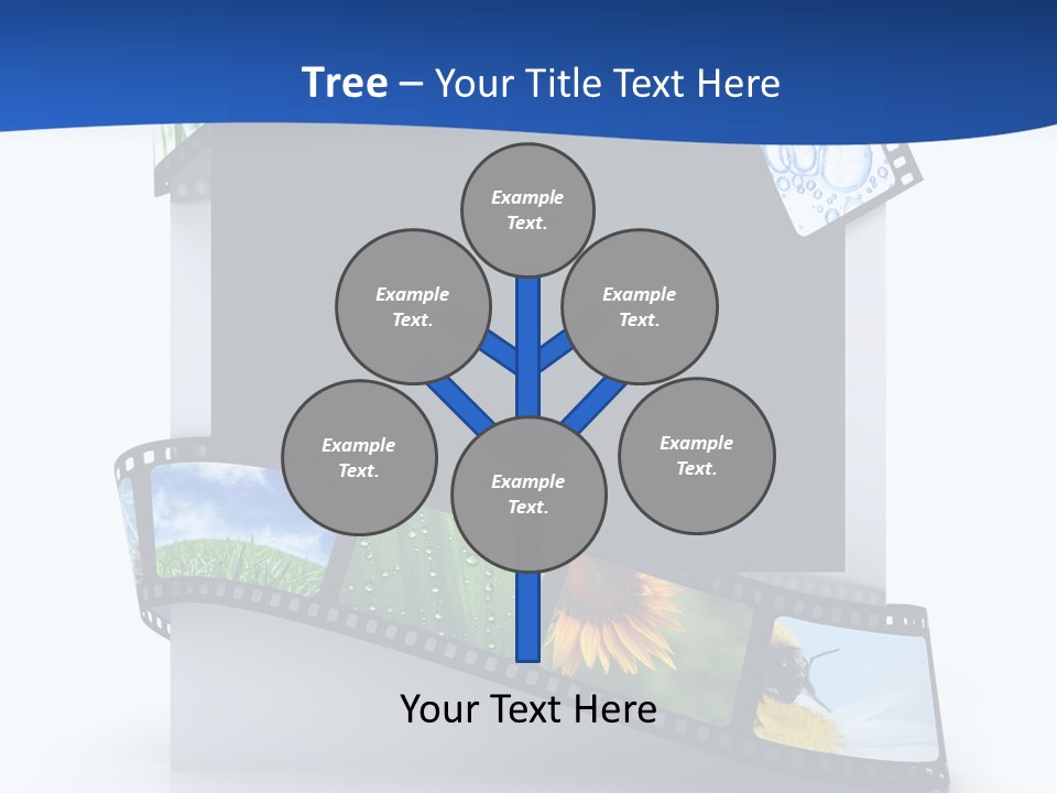 Empty Tape Film PowerPoint Template
