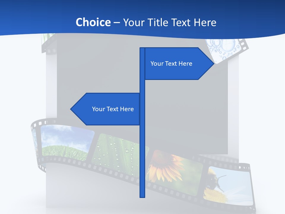Empty Tape Film PowerPoint Template