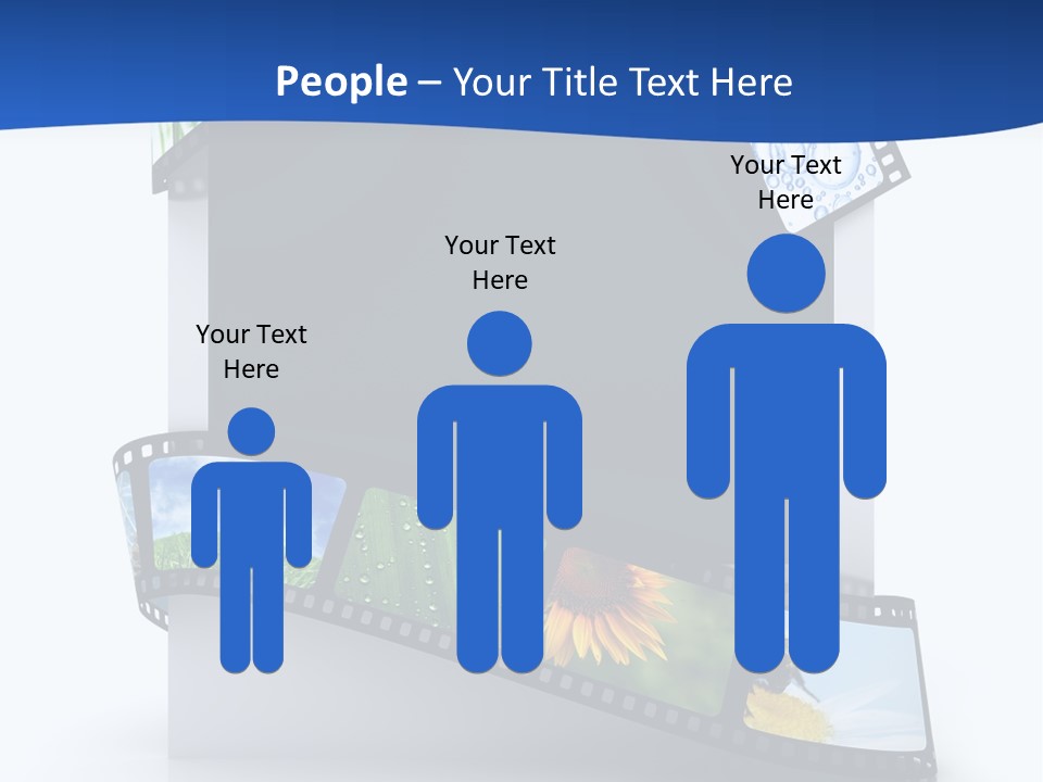 Empty Tape Film PowerPoint Template