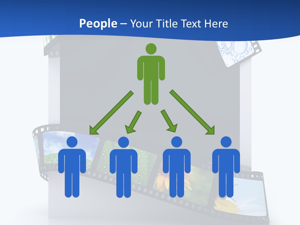 Empty Tape Film PowerPoint Template