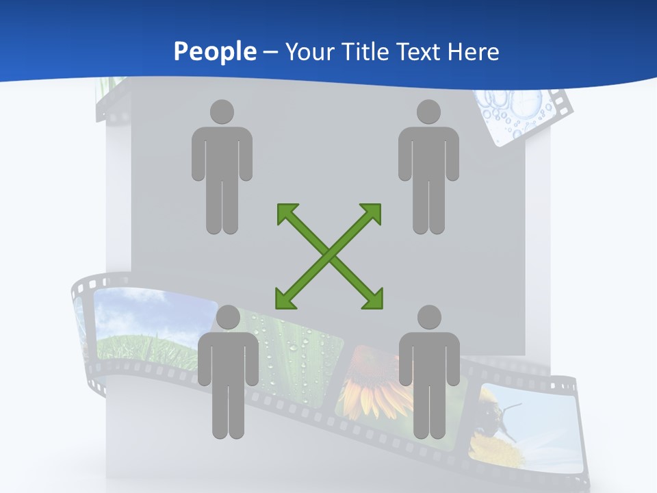 Empty Tape Film PowerPoint Template